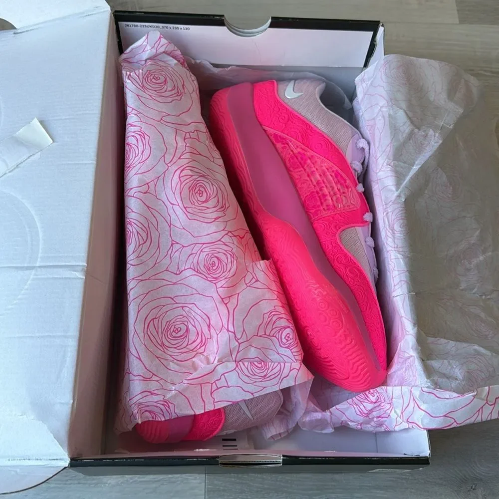 Nike KD 16 NRG 'AUNT PEARL' Pink Foam/White Fierce Pink 12Men 13.5W NWT in box‎